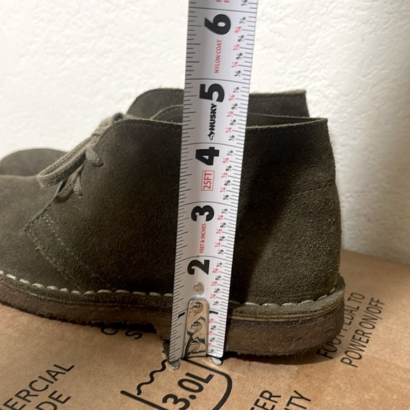 Crewcuts J. Crew Green Suede MacAlister Chukka Boots Shoes Kids Size K3 - Picture 13 of 13